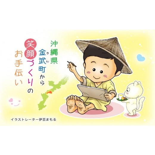 ふるさと納税 イベントやチケット等 沖縄県 金武町 金武町のイラストレーター「伊芸まもる」が描く似顔絵ボード A3の画像