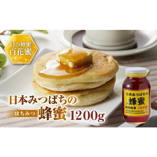 ふるさと納税 加工品等 はちみつ 群馬県 下仁田町 日本みつばちの蜂蜜1,200g ミツバチ 蜜蜂 希少 幻 パンケーキ スイーツ 花 まろやか 純国産 F21K-044の画像