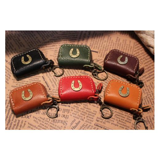 ふるさと納税 雑貨・日用品 滋賀県 栗東市 蹄鉄付きミニミニコインケース(キャメル) 栗東市 / 株式会社ブルズエフ BIAU283 キャメル