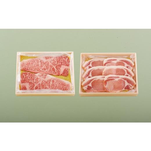 ふるさと納税 長崎県 佐世保市 B273 梅月特製長崎和牛・SPF豚みそ漬セット 