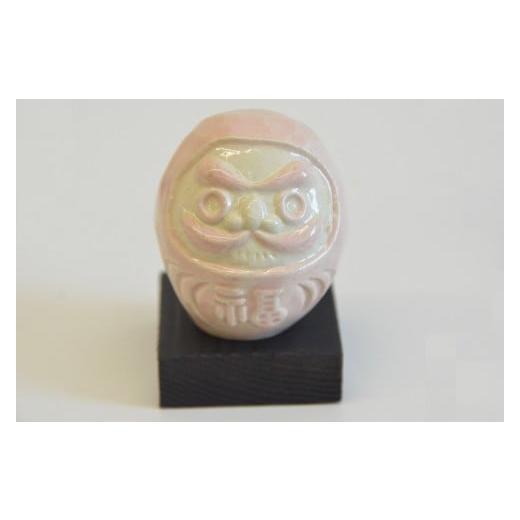 ふるさと納税 雑貨・日用品 インテリア 愛知県 高浜市 福だるまさん(薄ピンク) 薄ピンク