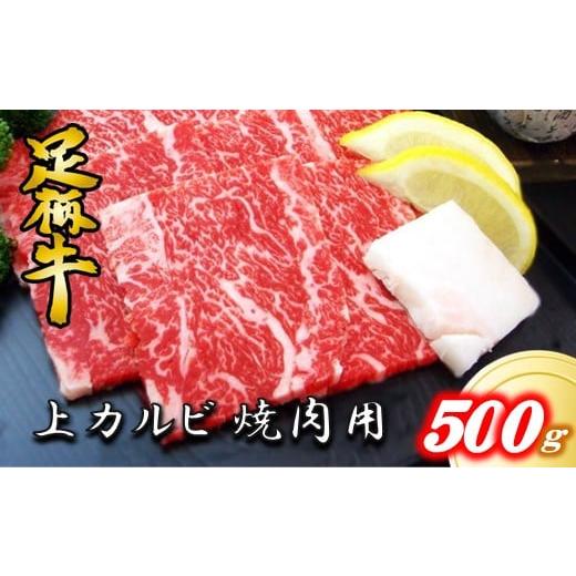 ふるさと納税 神奈川県 松田町 かながわブランド[足柄牛]上カルビ焼肉用500g