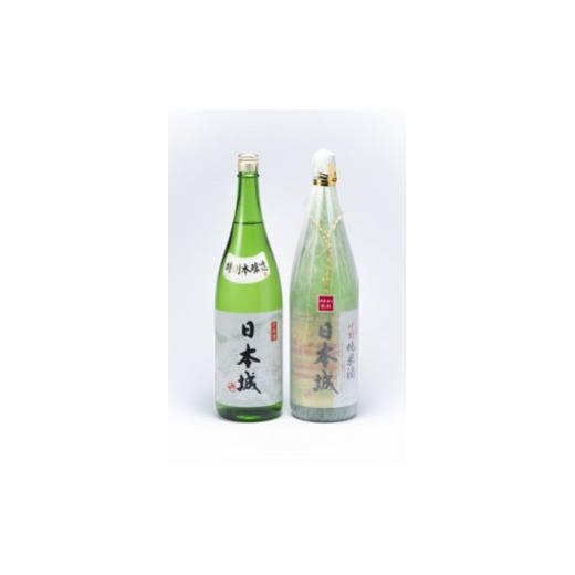 ふるさと納税 日本酒 和歌山県 海南市 「日本城」吟醸純米酒と特別本醸造1.8L×2種セット [TM235]