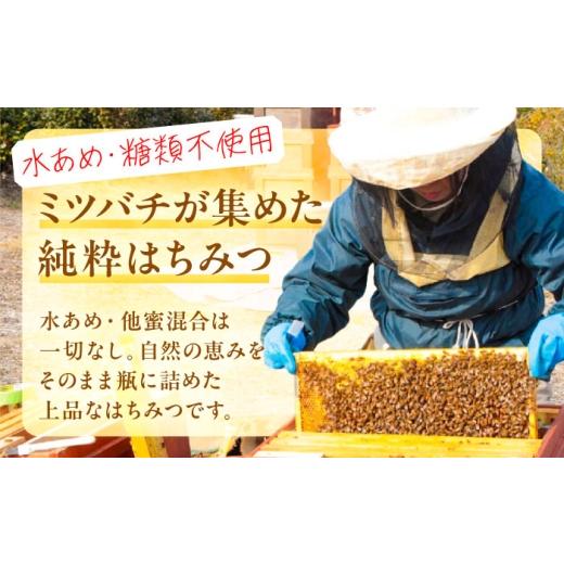 ふるさと納税 加工品等 はちみつ 愛知県 稲沢市  ギフト箱入り 椿はちみつ（200g×3本） ／ はちみつ 国産 非加熱 純粋 蜂蜜 天然 ハチミツ ／ 稲沢市 ／ 椿園…の画像