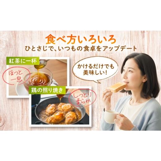 ふるさと納税 加工品等 はちみつ 愛知県 稲沢市  ギフト箱入り 椿はちみつ（200g×3本） ／ はちみつ 国産 非加熱 純粋 蜂蜜 天然 ハチミツ ／ 稲沢市 ／ 椿園…の画像