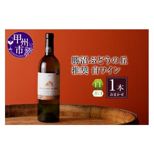 ふるさと納税 山梨県 甲州市 勝沼ぶどうの丘推奨 白ワイン(辛口)1本(KBO)B-652