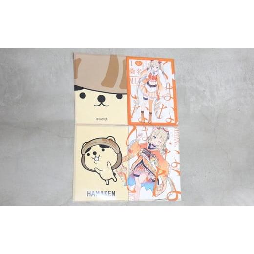 ふるさと納税 雑貨・日用品 キャラクター 三重県 桑名市 いなはま はまぐり犬グッズ詰め合わせ3点セット a*21の画像