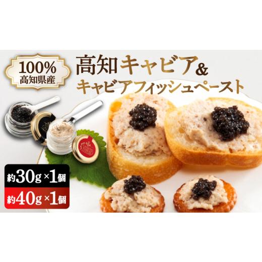 ふるさと納税 魚貝類 キャビア 高知県 高知市 高知産熟成 キャビア＆キャビアフィッシュペースト 贈答セット ／ ギフト プレゼント チョウザメ 魚卵 珍味 高級…