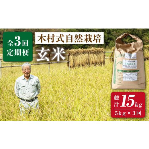 ふるさと納税 米 長崎県 西海市 新米先行予約 2026年10月より順次発送 3回定期便 木村式自然栽培の 玄米 ヒノヒカリ 5kg × 3回定期便 ハマソウファーム CBR0…_1