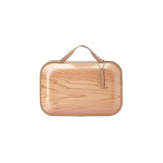 ふるさと納税 カバン 手提げ 高知県 馬路村 monacca-bag/Roots Natural(プレーン) 木製 ビジネスバッグ 個性的 カバン 鞄 B4サイズ対応 スギ 木製品 メンズ…
