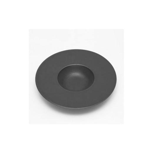 ふるさと納税 陶磁器・漆器・ガラス 福島県 浪江町 大堀相馬焼　クロテラス パスタ皿 小_1