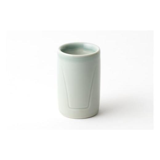 ふるさと納税 陶磁器・漆器・ガラス 福島県 浪江町 大堀相馬焼 ikkon ぐい呑み ナロー(緑釉) 緑釉