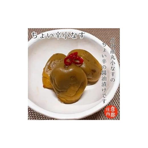 ふるさと納税 加工品等 漬物 山形県 三川町 食の都庄内 ちょい辛小なす と季節の漬物セット 小なすからし漬 残り2点は備考欄へ入力してください