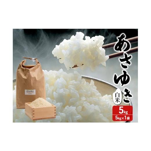ふるさと納税 米 青森県 鰺ヶ沢町 令和7年産 あさゆき 白米 5kg H.GREENWORK 青森県 鯵ヶ沢産 / お米 精米 希少米 もっちり 津軽