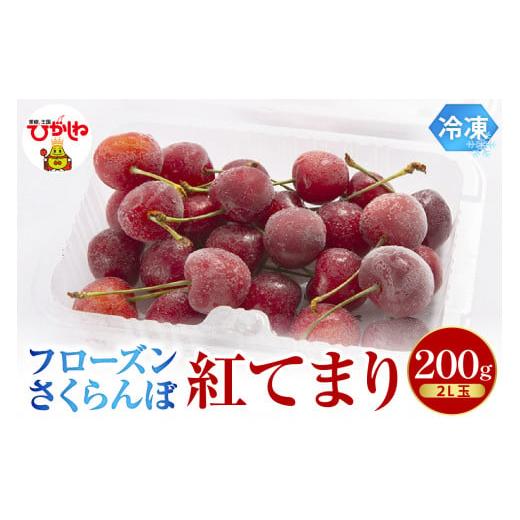 ふるさと納税 果物類 さくらんぼ 山形県 東根市 フローズンさくらんぼ「紅てまり」200g入 有限会社佐藤錦提供 山形県 東根市 hi004-hi029-014r フローズンさ…