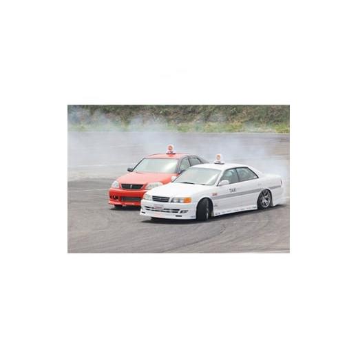 ふるさと納税 福島県 二本松市 ＜エビスサーキット＞ドリフトタクシー体験チケット(同乗走行3名様用)【1097532】 同乗走行3名様用