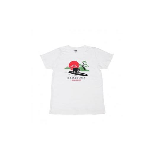 ふるさと納税 服 神奈川県 鎌倉市 Lサイズ 鎌倉カマクマのTシャツ・TOTE・ポストカードセット Lサイズ