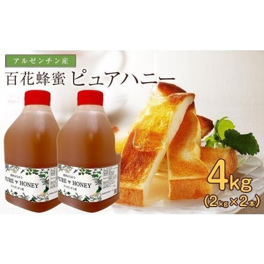 ふるさと納税 加工品等 はちみつ 福岡県 八女市 かの蜂 ピュアハニー AR4kg（AR2kg×2） たっぷり使えるコクのある 純粋蜂蜜 保存食 防災グッズの画像