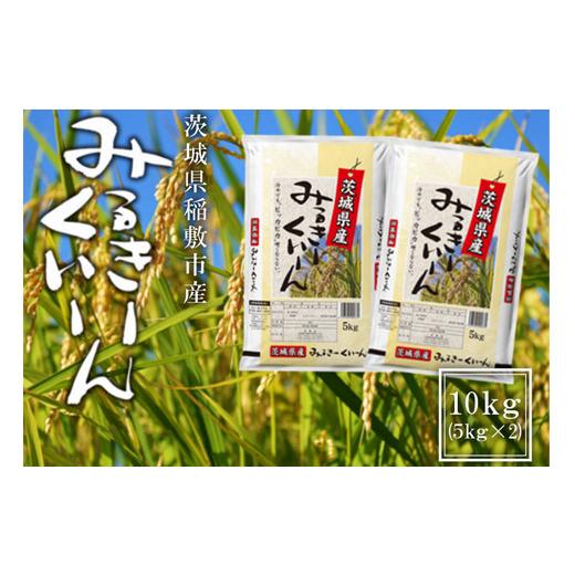 ふるさと納税 米 ミルキークイーン 茨城県 稲敷市 令和7年産 稲敷市産 ミルキークイーン 10kg (5kg×2袋)|米 こめ コメ ごはん ご飯 2001