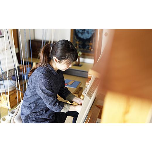 ふるさと納税 織物・繊維品 佐賀県 佐賀市 鍋島緞通 手織り 50×80cm 蟹牡丹文縁雷文淡茶：C510-017の画像