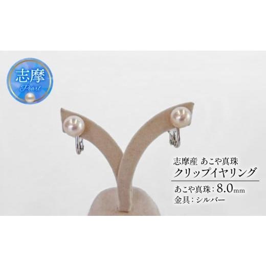 ふるさと納税 イヤリング 三重県 志摩市 真珠 アクセサリー イヤリング パール 8mm シルバー 冠婚葬祭 結婚式 葬式 慶事 弔事 プレゼント 誕生石 普段使い 大…_1