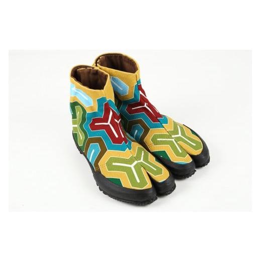 ふるさと納税 靴・スリッパ・下駄 兵庫県 高砂市 地下足袋 倭紋−わもん−地下足袋 亀甲(キッコウ) 彩(23.0cm) 地下足袋シューズ 地下足袋スニーカー…