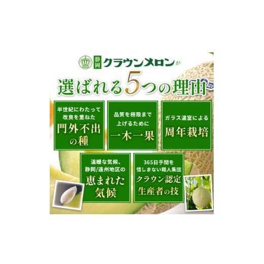 ふるさと納税 静岡県 磐田市 ＼磐田市大人気メロン／_＜通年出荷＞ クラウンメロン ( 白等級 ) 1玉 化粧箱入 _ メロン マスクメロン 静岡県 磐田市 フルーツ …｜furusatochoice｜04