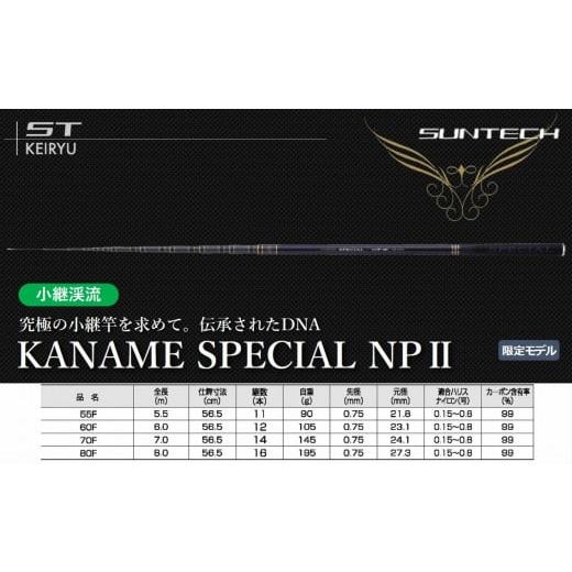ふるさと納税 フィッシング ロッド・竿 兵庫県 西脇市 日本製・渓流竿 KANAME SPECIAL NPII 60F(154-1) KANAME SPECIAL NPII 60F(154,000円)