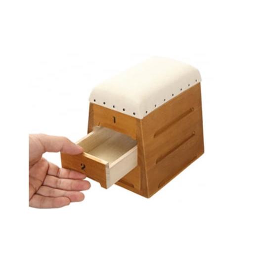 ふるさと納税 木工品・竹工品 広島県 府中市 TOBIcoBACO 引出3段 ／ ミニチュア 跳び箱 小物入れ 引き出し 工芸 広島県 No.151の画像