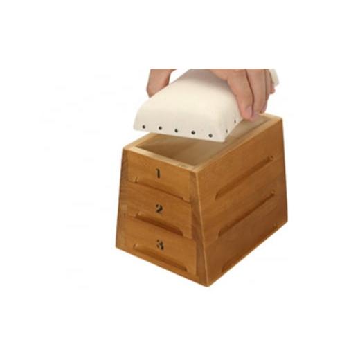 ふるさと納税 木工品・竹工品 広島県 府中市 TOBIcoBACO 引出3段 ／ ミニチュア 跳び箱 小物入れ 引き出し 工芸 広島県 No.151の画像