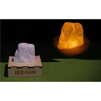 ふるさと納税 雑貨・日用品 インテリア 奈良県 明日香村 明日香村遺跡ランプ「二面石」 明日香村遺跡ランプ「二面石」