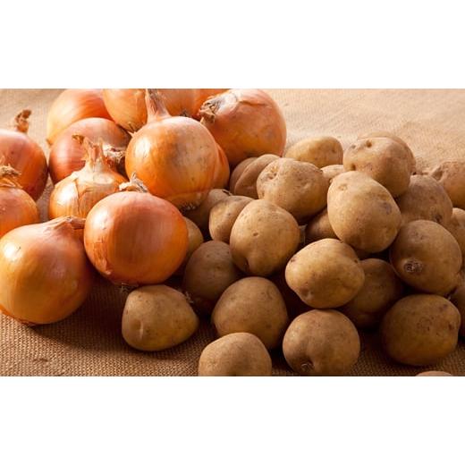 ふるさと納税 野菜類 じゃがいも 北海道 日高町 北海道 北海道野菜 じゃがいも 玉ねぎ 8〜9kgセット 国産 北海道産 野菜 産地直送 お取り寄せ