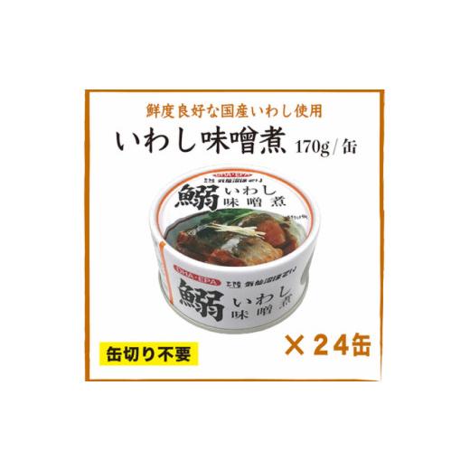 ふるさと納税 缶詰・瓶詰 魚貝類 宮城県 気仙沼市 いわし味噌煮 170g×24缶 DHA・EPA・長期保存可能 気仙沼市物産振興協会 宮城県 気仙沼市 20565211 魚介類 …_5