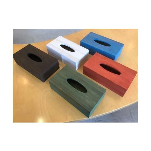 ふるさと納税 雑貨・日用品 埼玉県 飯能市 スギティッシュボックス(ホワイト) 52217132 カラー:ホワイト