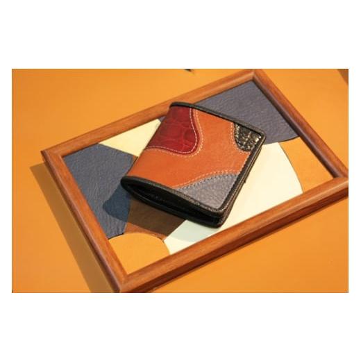 ふるさと納税 雑貨・日用品 奈良県 香芝市 ReLEATHeR(リレザー) コインケース マーブル×ブラック 1976 マーブル×ブラック