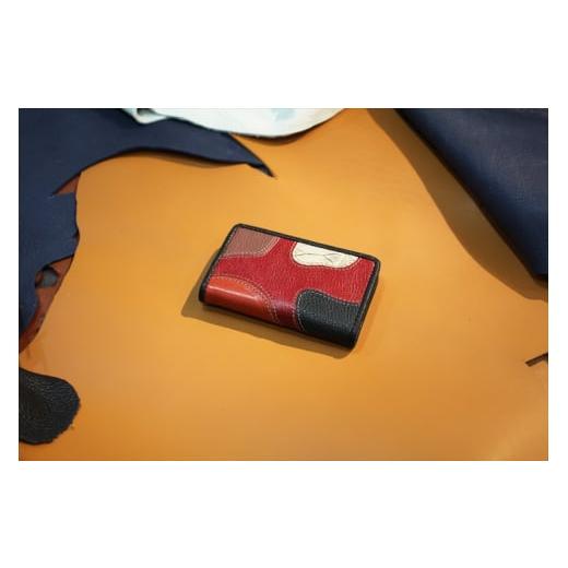 ふるさと納税 雑貨・日用品 奈良県 香芝市 ReLEATHeR(リレザー)名刺入れ マーブル×ブラック 2035 ReLEATHeR(リレザー) 名刺入れ マーブル×ブラック