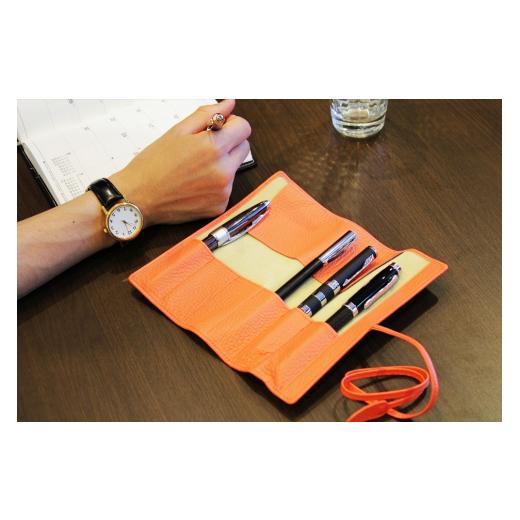 ふるさと納税 雑貨・日用品 奈良県 香芝市 こだわりの逸品「6本収納ロールペンケース/巻きペンケース」ピンク 1969 こだわりの逸品「6本収納ロールペンケース…