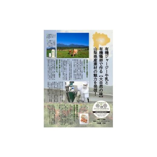 ふるさと納税 山梨県 甲斐市 有機JAS認証　【奇跡の有機ジャージーアイスクリーム】6個セット [山梨 オーガニック 人気]｜furusatochoice｜06