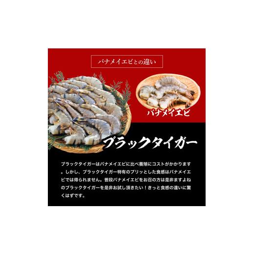 ふるさと納税 エビ 福井県 敦賀市 着日指定可能 高級ブラックタイガー（むきえび）2kg（1kgあたり：解凍後800g ／ 40〜60尾前後） 増米 ますよね 敦賀 背ワタ… |  | 05