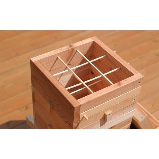 ふるさと納税 民芸品・工芸品 岐阜県 東白川村 日本ミツバチ用飼育箱