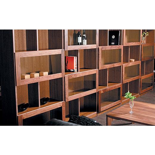 ふるさと納税 木工品・竹工品 佐賀県 佐賀市 クォータ80キャビネット 2ドア WN 諸富家具 ：C503-002の画像