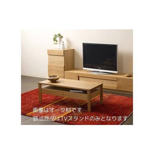 ふるさと納税 木工品・竹工品 佐賀県 佐賀市 グロッセ180TVスタンド Oak 諸富家具 ：C569-001の画像