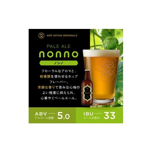 ふるさと納税 ビール 地ビール 北海道 上富良野町 クラフトビール HOP KOTAN 定番ビール 24本 セット 定番3種各8本 ビール 発泡酒 地ビール お酒 酒 アルコー…_6