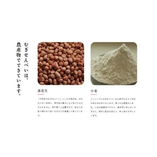 ふるさと納税 御菓子 煎餅 福島県 福島市 No.0584お日さま堂のむぎせんべい 角箱19袋(38枚)