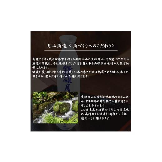 ふるさと納税 日本酒 大吟醸酒 山形県 寒河江市 《低温熟成》 銀嶺月山 大吟醸 12年熟成 720ml×1本 （専用木箱入） 限定品　080-E-GS023_3