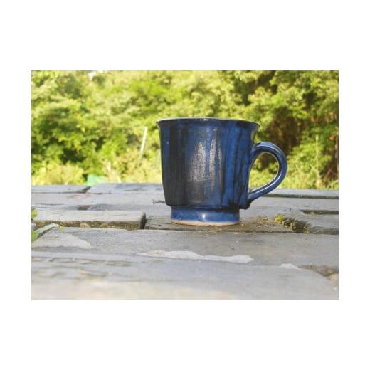 ふるさと納税 食器・グラス マグカップ 三重県 多気町 IG-01 「呉須」八面コーヒーカップの画像
