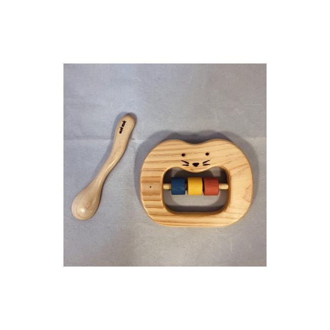 ふるさと納税 雑貨・日用品 玩具 福岡県 田川市 ご自宅用 木のおもちゃ、出産祝いセットＳＲ ご自宅用 木のおもちゃ、出産祝いセットＳＲ_2