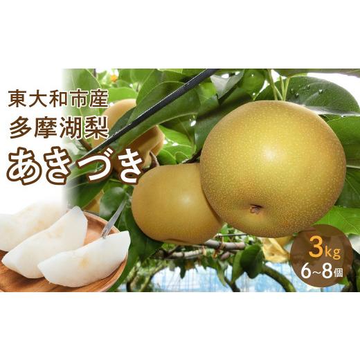 ふるさと納税 梨 東京都 東大和市 先行予約 東大和の恵み 甘みぎっしり『多摩湖梨(あきづき)』