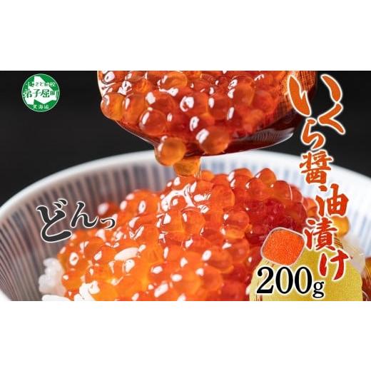 ふるさと納税 いくら 北海道 弟子屈町 3584. いくら イクラ 醤油漬け いくら醤油漬け イクラしょうゆ漬け 海鮮 200g 送料無料 北海道 弟子屈町の画像