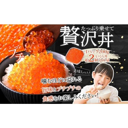 ふるさと納税 いくら 北海道 弟子屈町 3584. いくら イクラ 醤油漬け いくら醤油漬け イクラしょうゆ漬け 海鮮 200g 送料無料 北海道 弟子屈町の画像